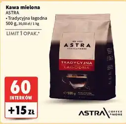 Intermarche Kawa mielona Astra Tradycyjna łagodna oferta