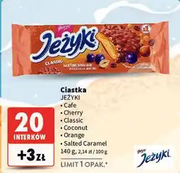 Intermarche Ciastka Jeżyki oferta