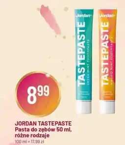 Koliber drogerie Jordan tastepaste Pasta do zębów oferta