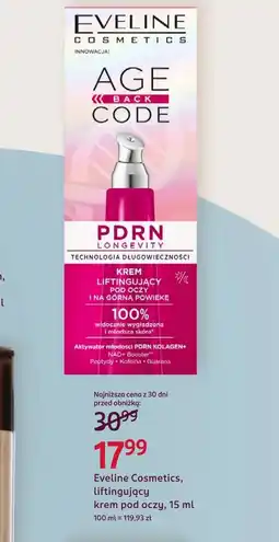 Rossmann Krem pod oczy Eveline Cosmetics oferta