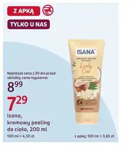 Rossmann Peeling do ciała Isana oferta