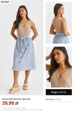 Top Secret Bluzka damska bez rękawów oferta