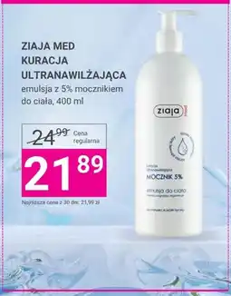 Hebe Emulsja do ciała Ziaja Med Kuracja Ultranawilżająca z 5% mocznikiem oferta