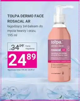 Hebe Żel-balsam do mycia twarzy i oczu Tołpa Dermo Face Rosacal AR łagodzący oferta