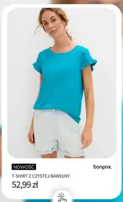 BonPrix T-shirt z czystej bawełny Bonprix oferta