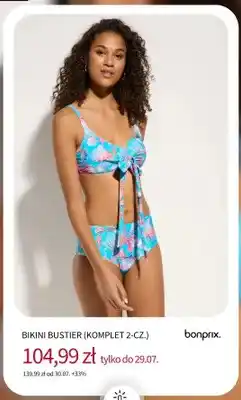 BonPrix Bikini bustier komplet 2-częściowy Bonprix oferta
