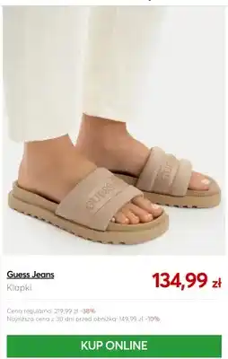 eobuwie Klapki Guess Jeans oferta