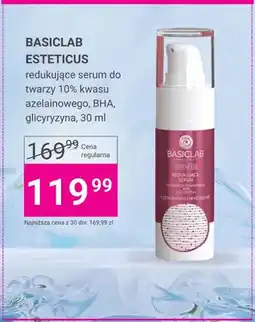 Hebe Serum do twarzy redukujące BasicLab Esteticus 10% kwasu azelainowego BHA glicyryzyna oferta