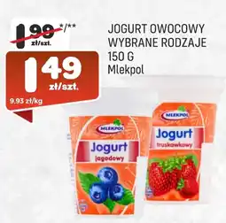 Społem Jogurt owocowy Mlekpol oferta
