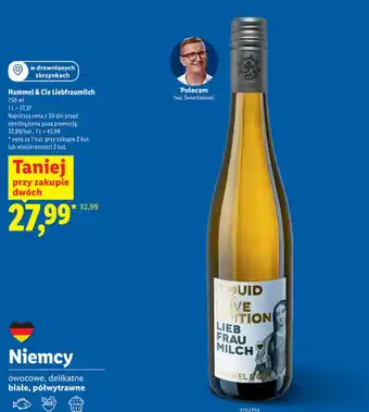 Lidl Wino Białe oferta