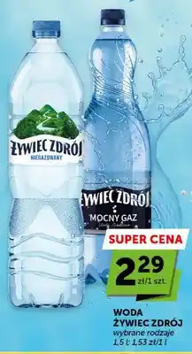 ABC Woda niegazowana Żywiec Zdrój oferta