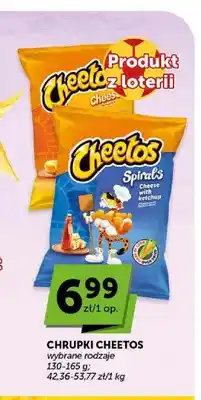ABC Chrupki Cheetos Spirals Cheese with ketchup oferta