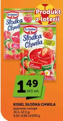 ABC Kisiel Dr. Oetker Słodka Chwila smak malina oferta