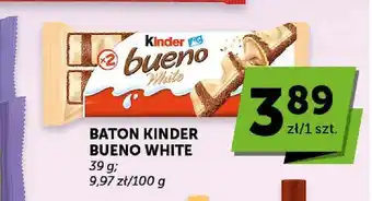 ABC Baton Kinder Bueno White oferta