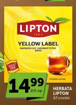 ABC Herbata czarna Lipton Yellow Label oferta