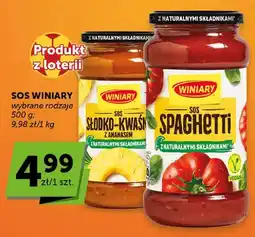 ABC Sos spaghetti Winiary oferta