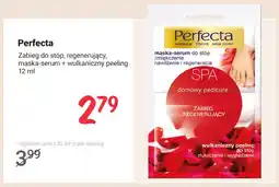 Rossmann Zabieg do stóp Perfecta regenerujący maska-serum + wulkaniczny peeling oferta