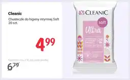 Rossmann Chusteczki do higieny intymnej Cleanic Soft oferta