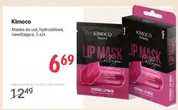 Rossmann Maska do ust hydrożelowa nawilżająca Kimoco oferta