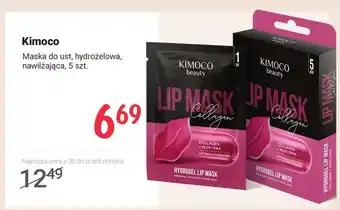 Rossmann Maska do ust hydrożelowa nawilżająca Kimoco oferta