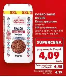 Kaufland Kasza gryczana prażona K-Stąd Takie Dobre oferta