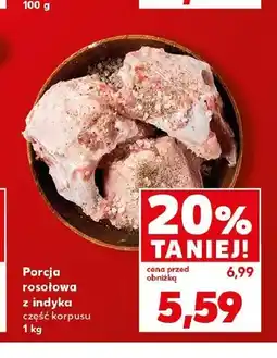 Kaufland Porcja rosołowa z indyka część korpusu oferta