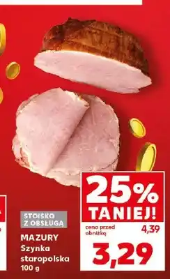 Kaufland Szynka staropolska Mazury oferta