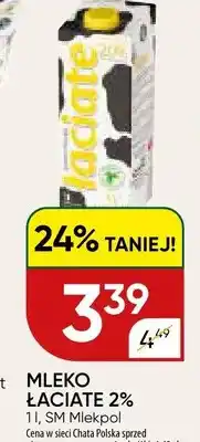 Chata Polska Mleko Łaciate 2% SM Mlekpol oferta