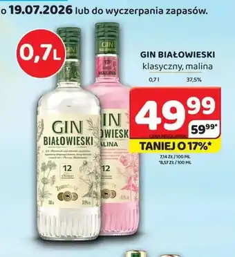 Delfin Gin Białowieski malina oferta