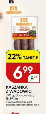 Chata Polska Kaszanka z Wadowic Dobrowolscy oferta