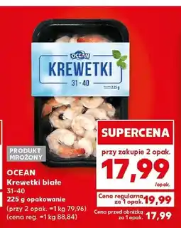 Kaufland Krewetki białe Ocean oferta
