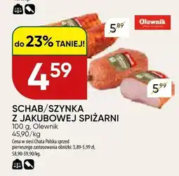 Chata Polska Schab z Jakubowej Spiżarni Olewnik oferta