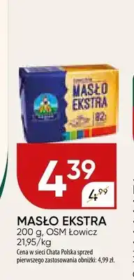 Chata Polska Masło Ekstra OSM Łowicz oferta