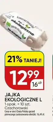 Chata Polska Jajka ekologiczne L Czachorowski oferta