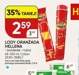 Chata Polska Lody oranżada tuba Hellena oferta