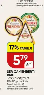 Chata Polska Ser Camembert Brie Lactalis oferta
