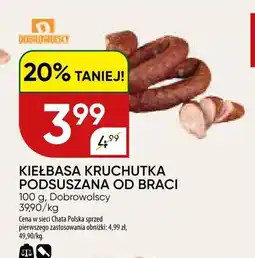 Chata Polska Kiełbasa Kruchutka Podsusza od Braci Dobrowolscy oferta