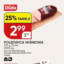 Chata Polska Polędwica Wiśniowa Duda oferta