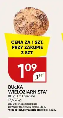 Chata Polska Bułka wieloziarnista La Lorraine oferta