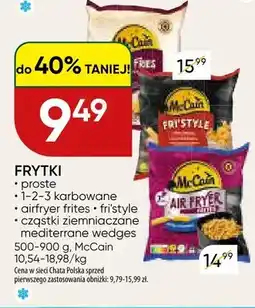 Chata Polska Frytki 1-2-3 karbowane McCain oferta