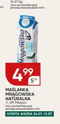 Chata Polska Maślanka Mrągowska naturalna SM Mlekpol oferta
