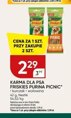 Chata Polska Karma dla psa Friskies Purina Picnic z kurczakiem oferta