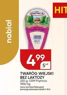 Chata Polska Twaróg Wiejski bez laktozy OSM Piątnica oferta