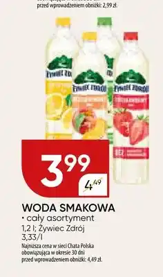 Chata Polska Woda smakowa Żywiec Zdrój truskawka oferta