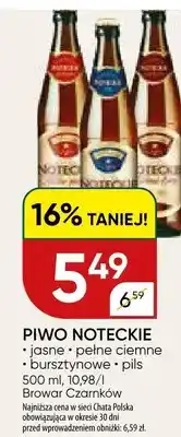 Chata Polska Piwo Noteckie Jasne oferta