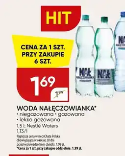 Chata Polska Woda Nałęczowianka niegazowana oferta