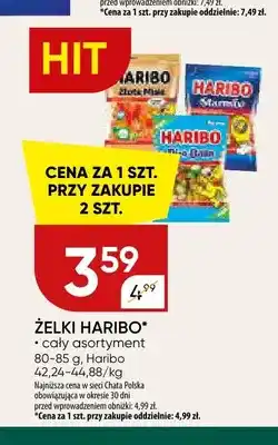 Chata Polska Żelki Haribo Złote Misie oferta
