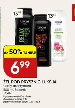 Chata Polska Żel pod prysznic Luksja Relax oferta