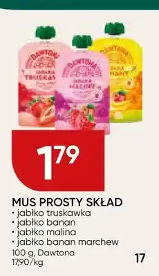 Chata Polska Mus Prosty Skład Dawtona Jabłko Truskawka oferta