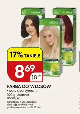 Chata Polska Farba do włosów Joanna Naturia oferta